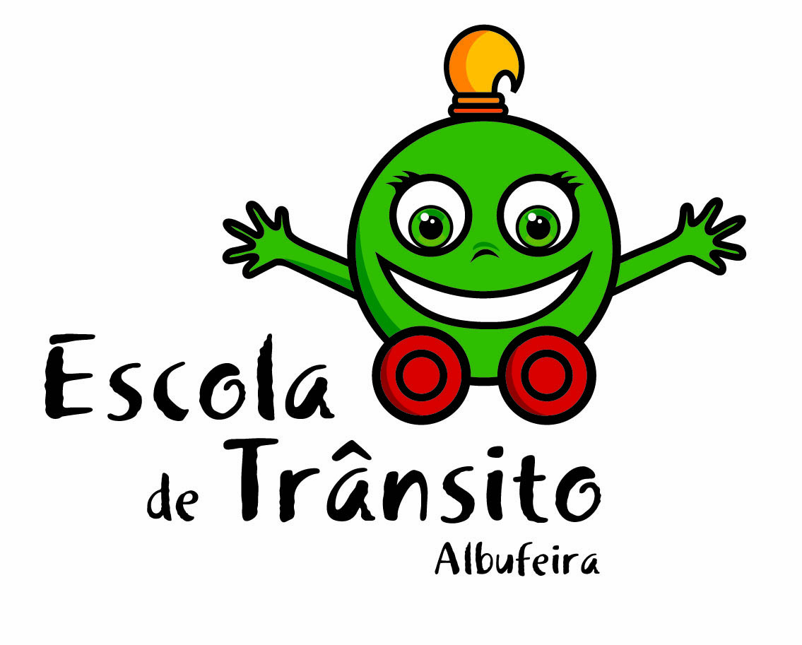 logo da Escola de Trânsito de Albufeira