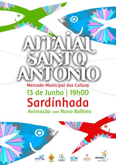 ARRAIAL DE SANTO ANTÓNIO ANIMA MERCADO DOS CALIÇOS