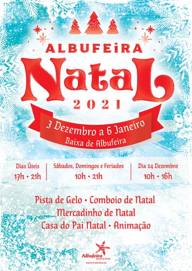 Cartaz - Albufeira Natal 2021