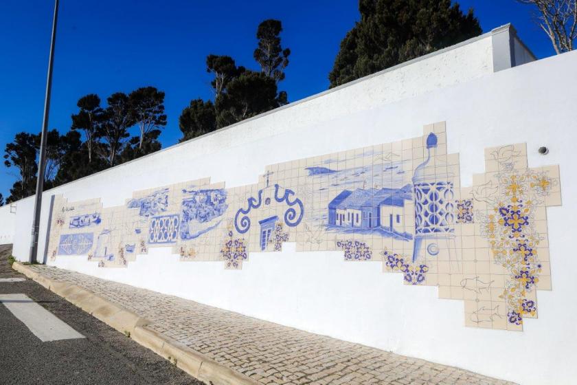 Painel de azulejos &quot;AL-Buhera&quot;