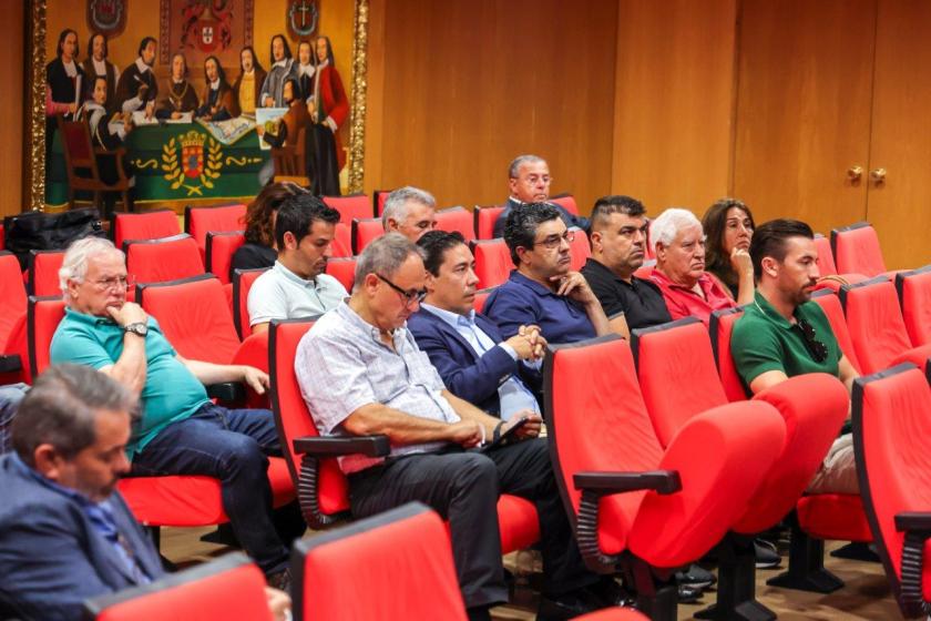 Reunião com empresários