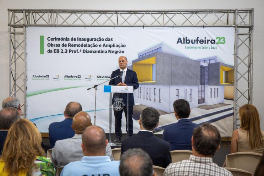 Inauguração da requalificação e ampliação da Escola Diamantina Negrão