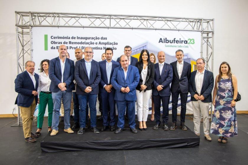 Inauguração da requalificação e ampliação da Escola Diamantina Negrão