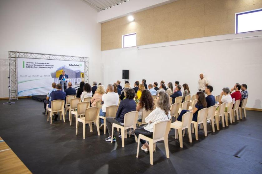 Inauguração da requalificação e ampliação da Escola Diamantina Negrão