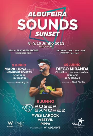 Cartaz - Albufeira Sounds Sunset