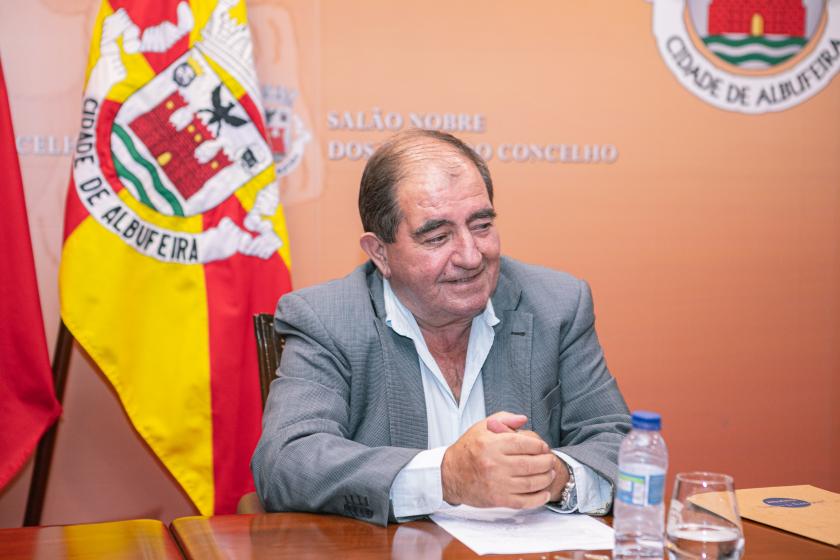 Foto Presidente da Câmara Municipal de Albufeira, José Carlos Rolo