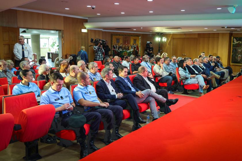 Apresentação do programa decorreu no Salão Nobre dos Paços do Concelho