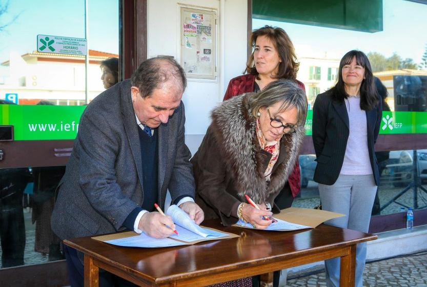 Inauguração das Instalações do Centro Qualifica em Ferreiras