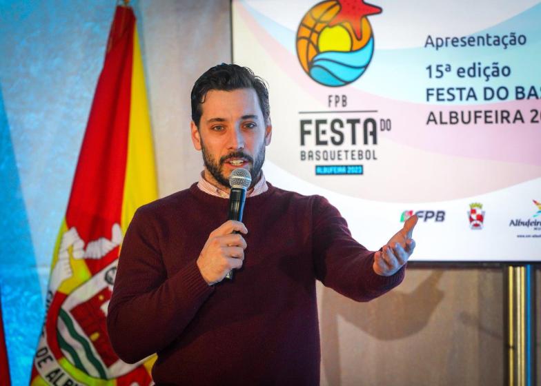 Apresentação da 15ª Festa do Basquetebol Juvenil