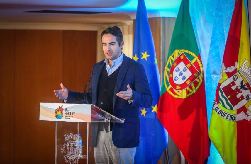 Apresentação da 15ª Festa do Basquetebol Juvenil