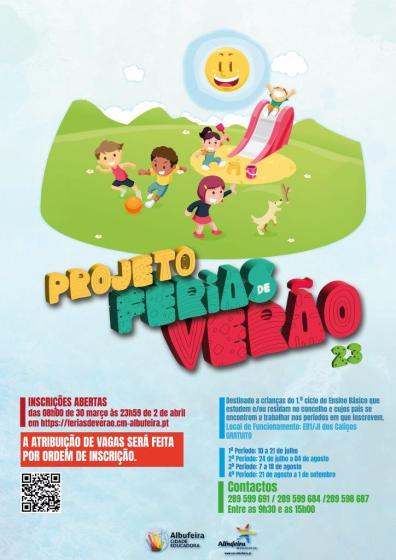 Cartaz - Projeto Férias de Verão