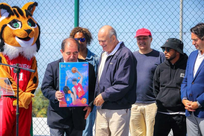 Inauguração dos Campos 3x3 BasketArt  e campo de futebol de 5