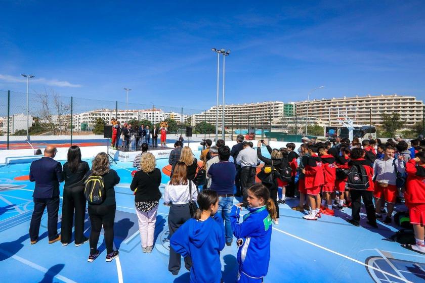 Inauguração dos Campos 3x3 BasketArt  e campo de futebol de 5