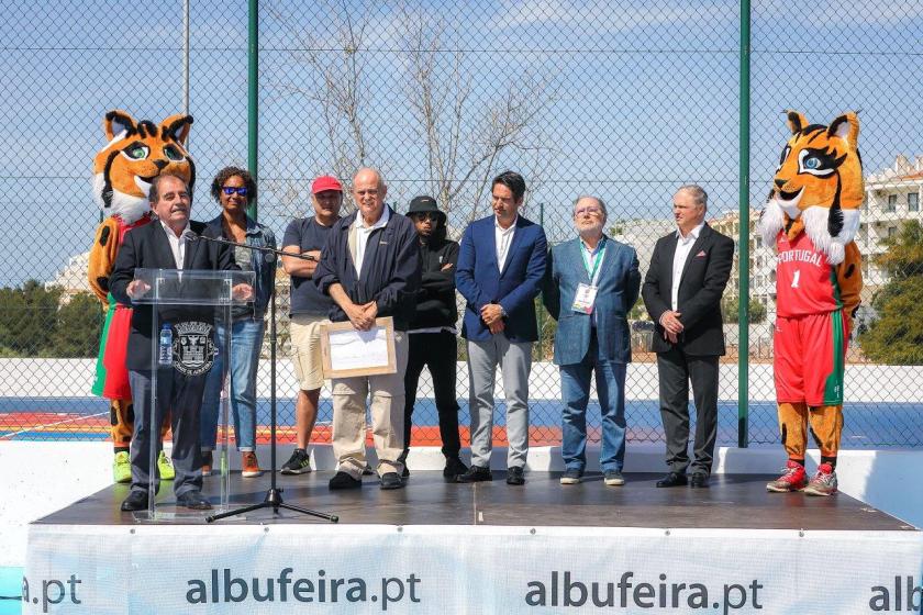 Inauguração dos Campos 3x3 BasketArt  e campo de futebol de 5