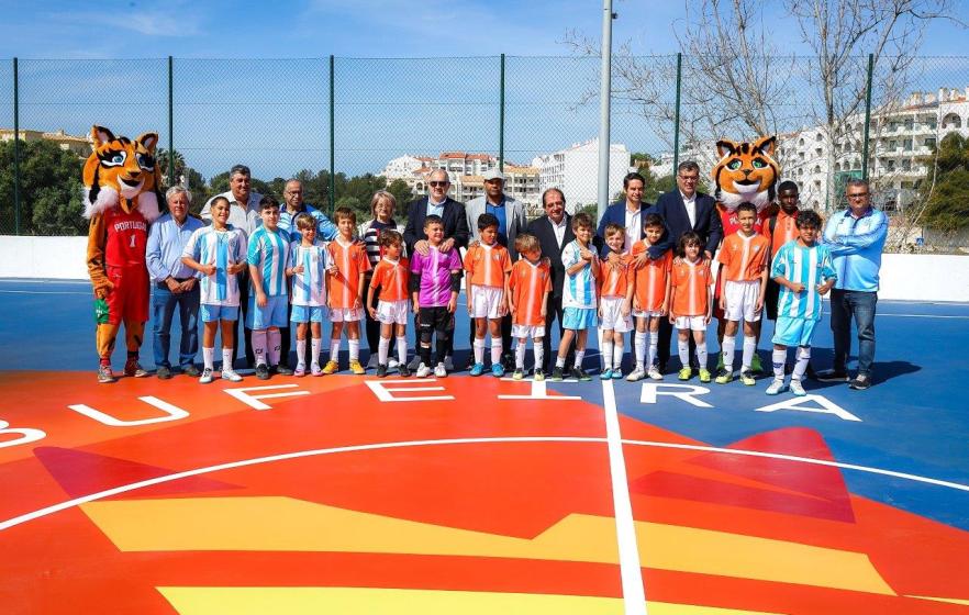 Inauguração dos Campos 3x3 BasketArt  e campo de futebol de 5