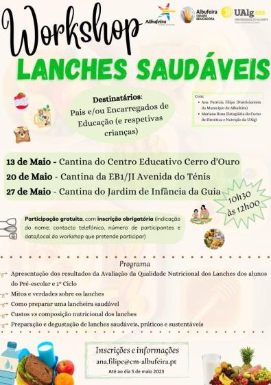 Workshop Lanches Saudáveis