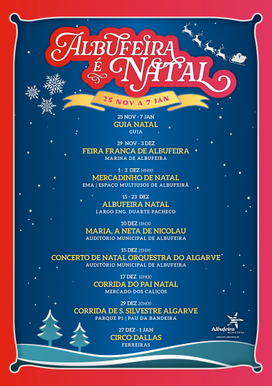 Programa Albufeira é Natal