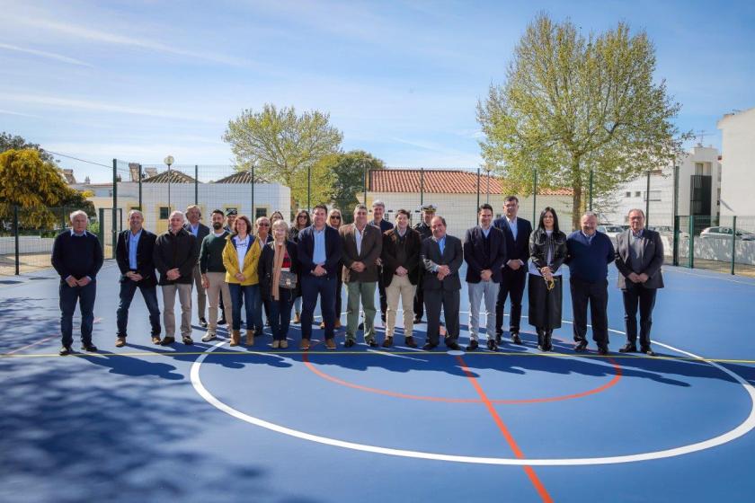 INAUGURAÇÃO DO POLIDESPORTIVO DE FERREIRAS