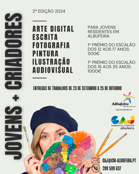 Cartaz Jovens + Criadores