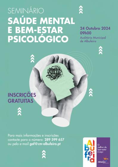 Cartaz Saúde Mental e Bem-Estar Psicológico