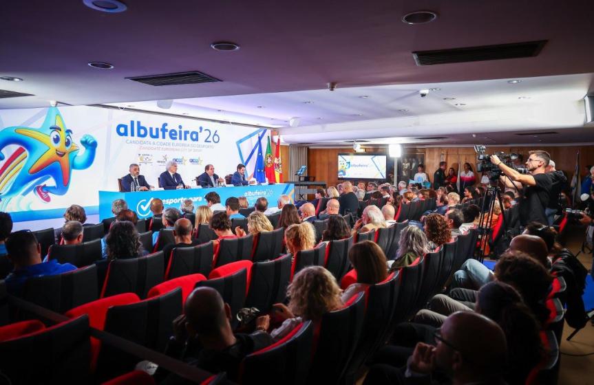 CANDIDATURA DE ALBUFEIRA A “CIDADE EUROPEIA DO DESPORTO 2026”