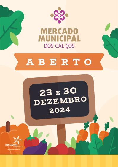 MERCADO MUNICIPAL DOS CALIÇOS COM PROGRAMAÇÃO CULTURAL DURANTE O MÊS DE DEZEMBRO