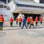 desfile de bombeiros