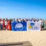 Albufeira hasteia Bandeiras Azuis e de Praia Acessível