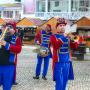 Albufeira Natal, banda a tocar na rua